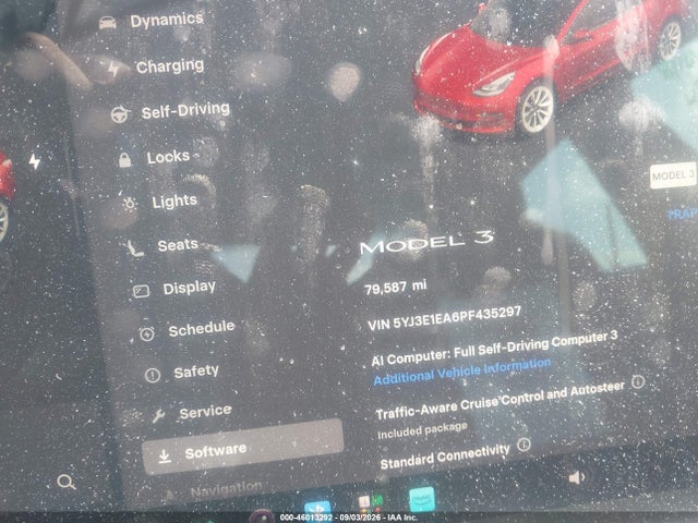 Tesla Model 3 Rear-wheel Drive 2023 5YJ3E1EA6PF435297 Image 7