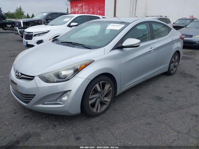 Hyundai Elantra Limited 2014 5NPDH4AE4EH471347 Image 2