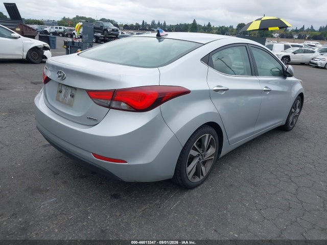 Hyundai Elantra Limited 2014 5NPDH4AE4EH471347 Image 4