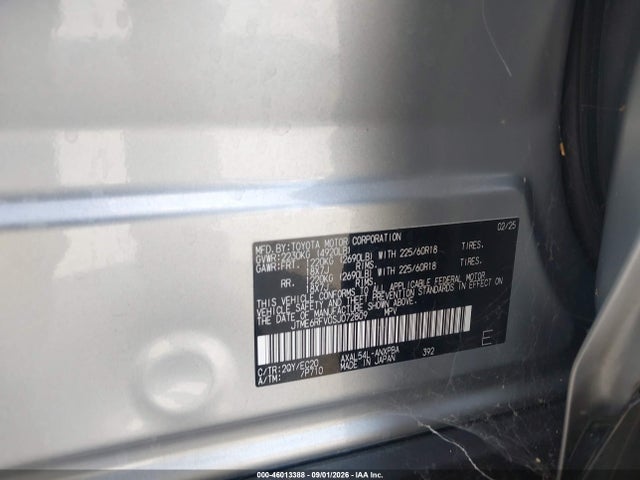Продаж на аукціоні авто 2025 Toyota Rav4 Hybrid Xse, vin: JTME6RFV0SJ072809, номер лоту: 46013388