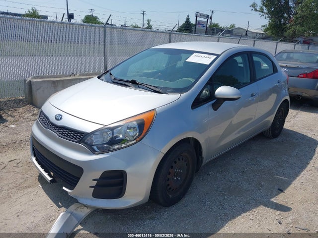 2016 Kia Rio Lx მანქანა იყიდება აუქციონზე, vin: KNADM5A32G6633423, აუქციონის ნომერი: 46013416