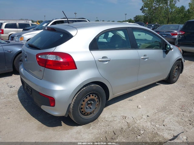 2016 Kia Rio Lx მანქანა იყიდება აუქციონზე, vin: KNADM5A32G6633423, აუქციონის ნომერი: 46013416