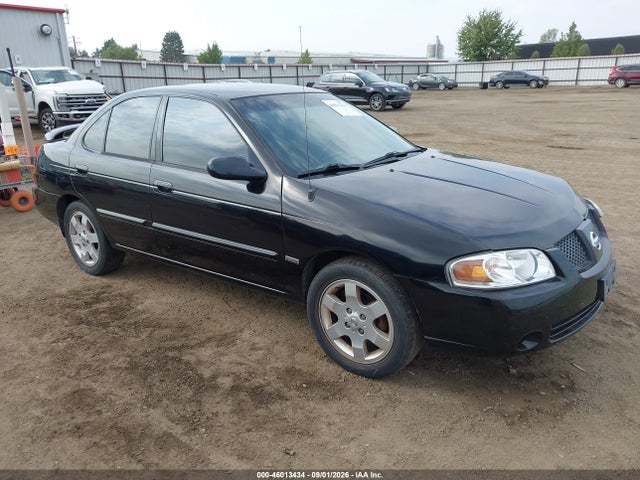 2006 Nissan Sentra 1.8s მანქანა იყიდება აუქციონზე, vin: 3N1CB51D76L596499, აუქციონის ნომერი: 46013434