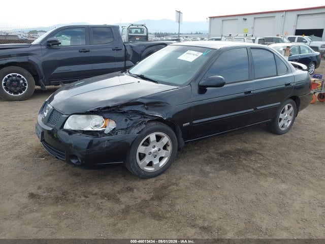 2006 Nissan Sentra 1.8s მანქანა იყიდება აუქციონზე, vin: 3N1CB51D76L596499, აუქციონის ნომერი: 46013434