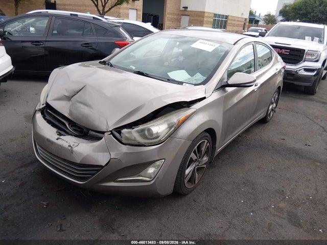 Hyundai Elantra Limited 2014 5NPDH4AE4EH477133 Image 2
