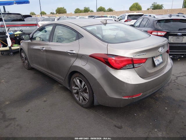 Hyundai Elantra Limited 2014 5NPDH4AE4EH477133 Image 3