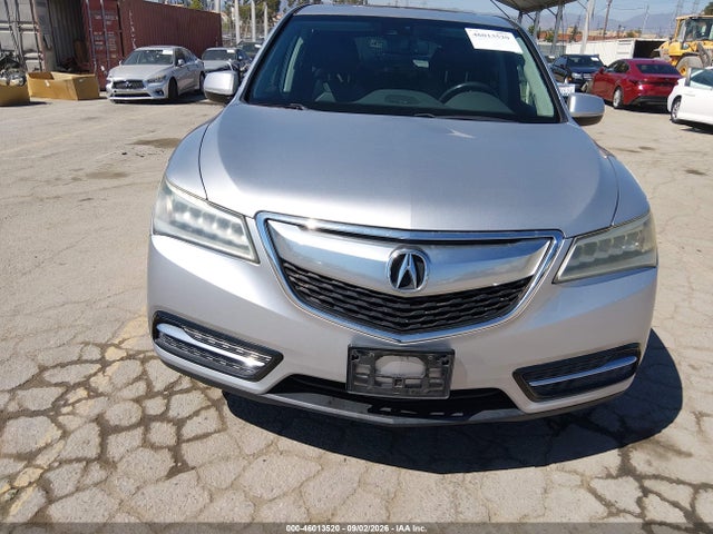 5FRYD4H49FB002344 Acura Mdx Technology Package