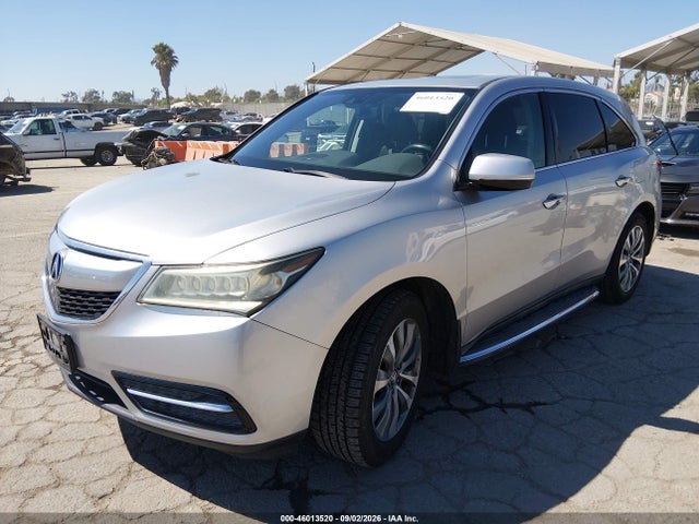 Acura Mdx Technology Package 2015 5FRYD4H49FB002344 Image 2