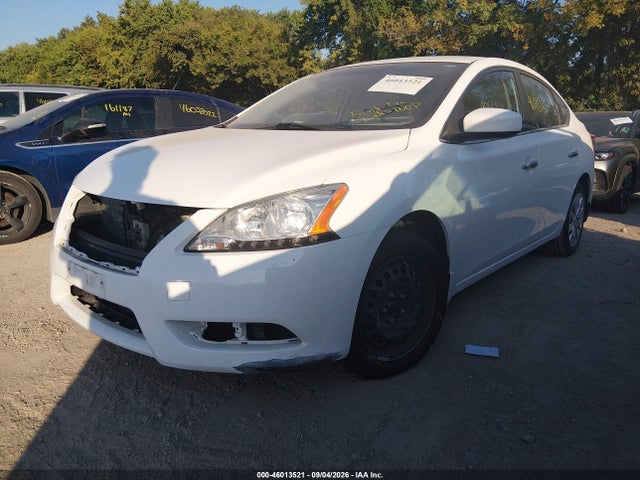 2015 Nissan Sentra S მანქანა იყიდება აუქციონზე, vin: 3N1AB7AP4FY375832, აუქციონის ნომერი: 46013521