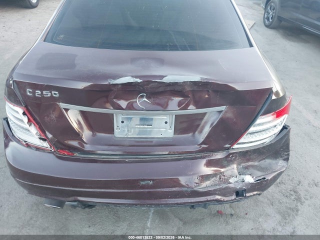 2012 Mercedes-benz C 250 მანქანა იყიდება აუქციონზე, vin: WDDGJ4HB1CF775648, აუქციონის ნომერი: 46013522