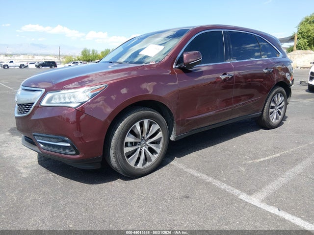 Acura Mdx Technology Package 2014 5FRYD3H41EB011516 Image 2
