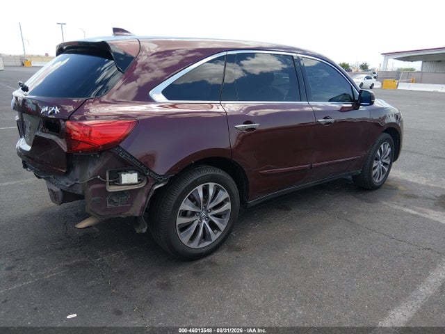 Acura Mdx Technology Package 2014 5FRYD3H41EB011516 Image 4