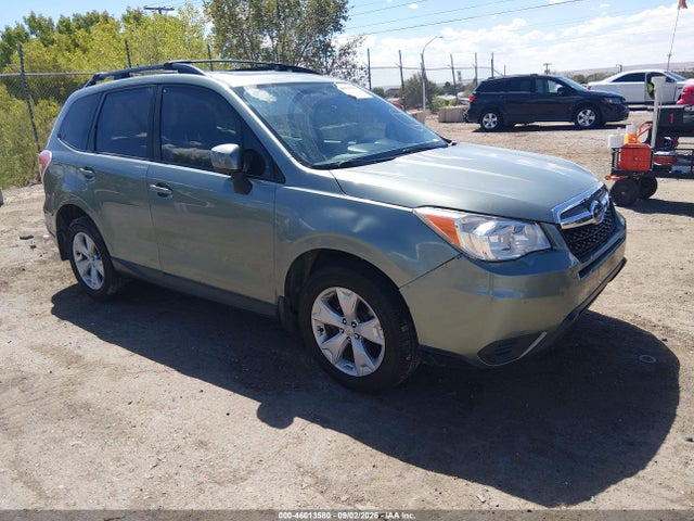2015 Subaru Forester 2.5i Premium მანქანა იყიდება აუქციონზე, vin: JF2SJADCXFH566307, აუქციონის ნომერი: 46013580