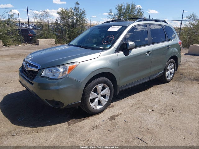 2015 Subaru Forester 2.5i Premium მანქანა იყიდება აუქციონზე, vin: JF2SJADCXFH566307, აუქციონის ნომერი: 46013580