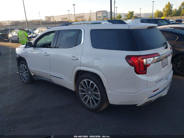 Продаж на аукціоні авто 2021 Gmc Acadia Awd Denali, vin: 1GKKNXLS3MZ216527, номер лоту: 46013599