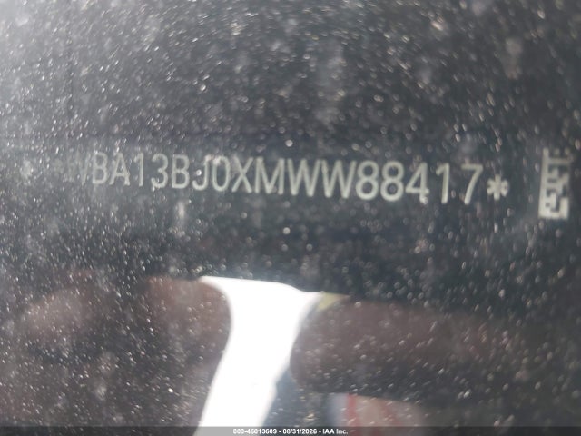 Aukcja sprzedaży 2021 Bmw 530i Xdrive, vin: WBA13BJ0XMWW88417, numer aukcji: 46013609