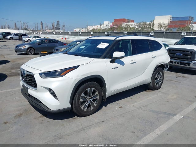 Продажа на аукционе авто 2021 Toyota Highlander Hybrid Xle, vin: 5TDHARAH0MS009891, номер лота: 46013615