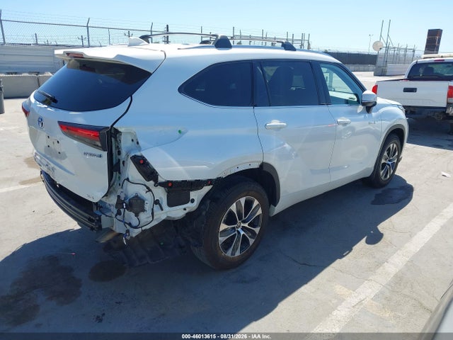 Продажа на аукционе авто 2021 Toyota Highlander Hybrid Xle, vin: 5TDHARAH0MS009891, номер лота: 46013615