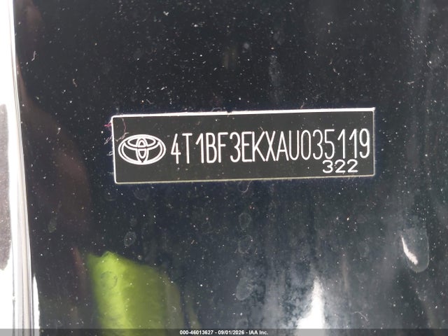 Aukcja sprzedaży 2010 Toyota Camry Le, vin: 4T1BF3EKXAU035119, numer aukcji: 46013627