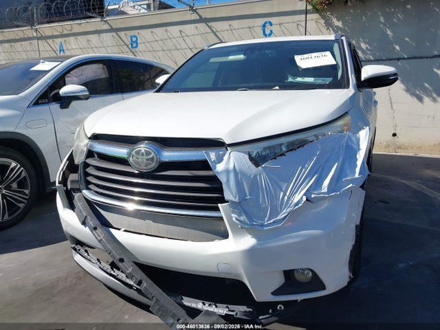 5TDDKRFH1ES044820 Toyota Highlander Limited Platinum V6