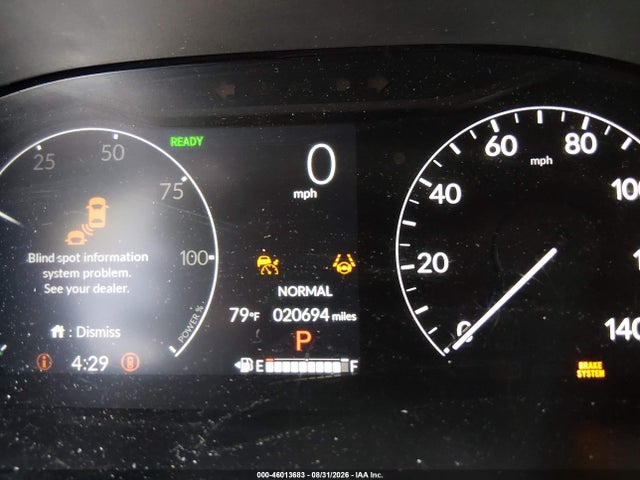 2025 Honda Cr-v Hybrid Sport-l მანქანა იყიდება აუქციონზე, vin: 7FARS6H8XSE023454, აუქციონის ნომერი: 46013683