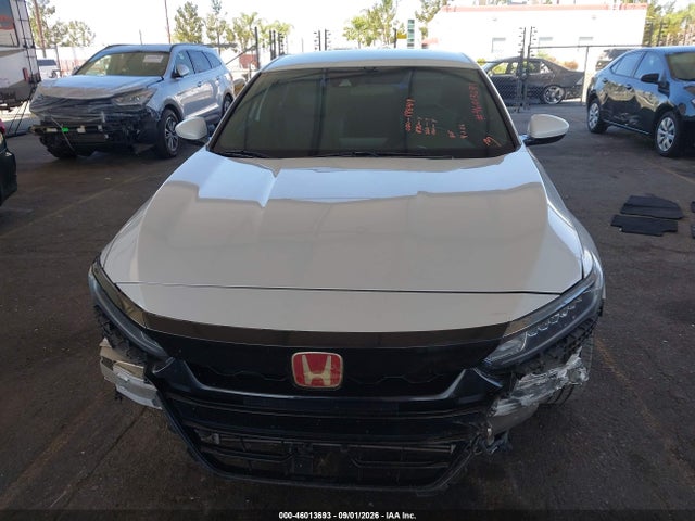 46013693 :رقم المزاد ، 1HGCV1F37JA154059 vin ، 2018 Honda Accord Sport مزاد بيع