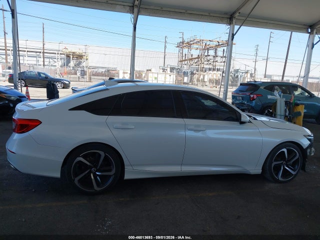 46013693 :رقم المزاد ، 1HGCV1F37JA154059 vin ، 2018 Honda Accord Sport مزاد بيع