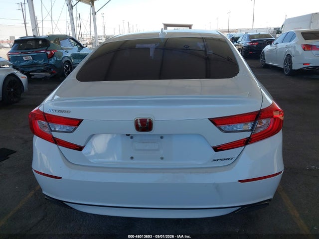 46013693 :رقم المزاد ، 1HGCV1F37JA154059 vin ، 2018 Honda Accord Sport مزاد بيع