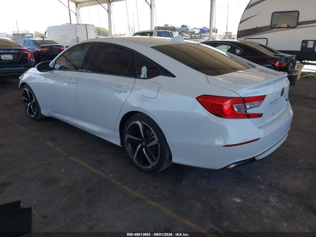 46013693 :رقم المزاد ، 1HGCV1F37JA154059 vin ، 2018 Honda Accord Sport مزاد بيع