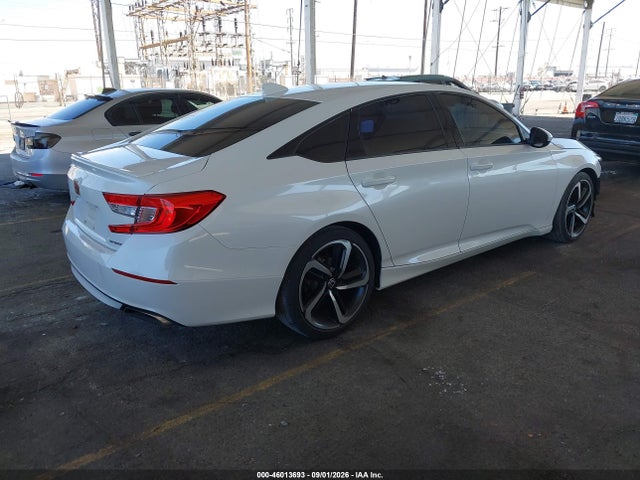 46013693 :رقم المزاد ، 1HGCV1F37JA154059 vin ، 2018 Honda Accord Sport مزاد بيع