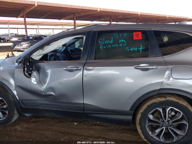 46013712 :رقم المزاد ، 2HKRW2H8XNH620473 vin ، 2022 Honda Cr-v Awd Ex-l مزاد بيع