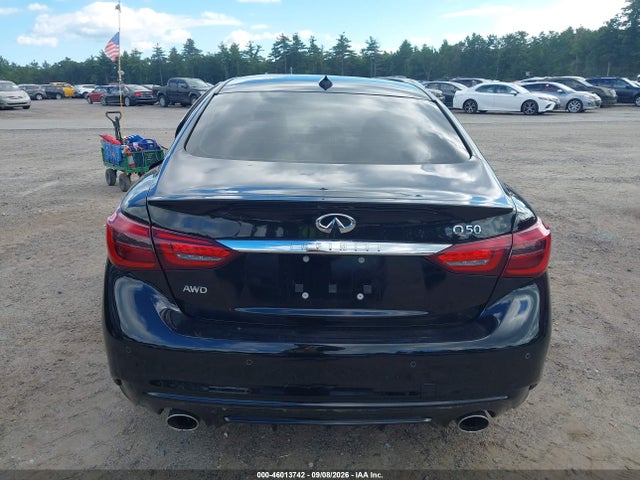 Продажа на аукционе авто 2019 Infiniti Q50 3.0t Luxe, vin: JN1EV7AR2KM554913, номер лота: 46013742