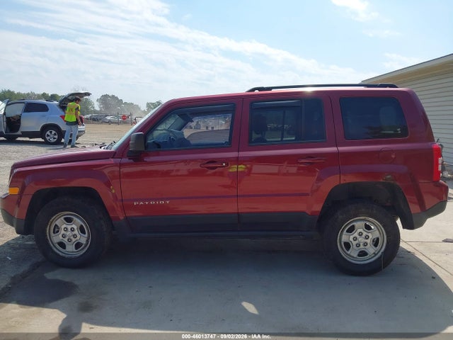 Продажа на аукционе авто 2012 Jeep Patriot Sport, vin: 1C4NJRBB4CD603665, номер лота: 46013747