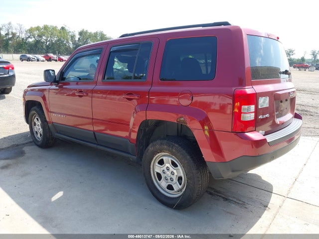 Продажа на аукционе авто 2012 Jeep Patriot Sport, vin: 1C4NJRBB4CD603665, номер лота: 46013747