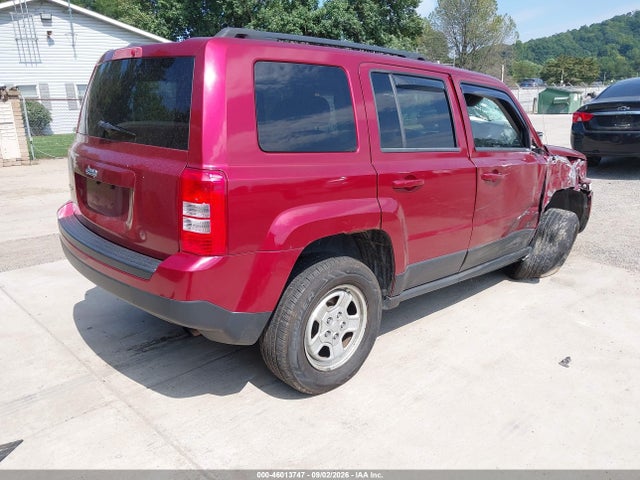 Продажа на аукционе авто 2012 Jeep Patriot Sport, vin: 1C4NJRBB4CD603665, номер лота: 46013747