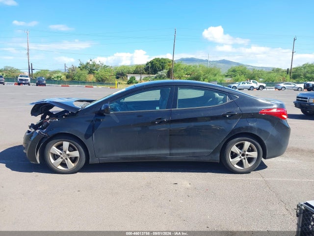 Продаж на аукціоні авто 2013 Hyundai Elantra Gls, vin: 5NPDH4AE4DH246411, номер лоту: 46013758