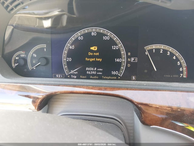 Продаж на аукціоні авто 2007 Mercedes-benz S 600, vin: WDDNG76X07A073104, номер лоту: 46013761