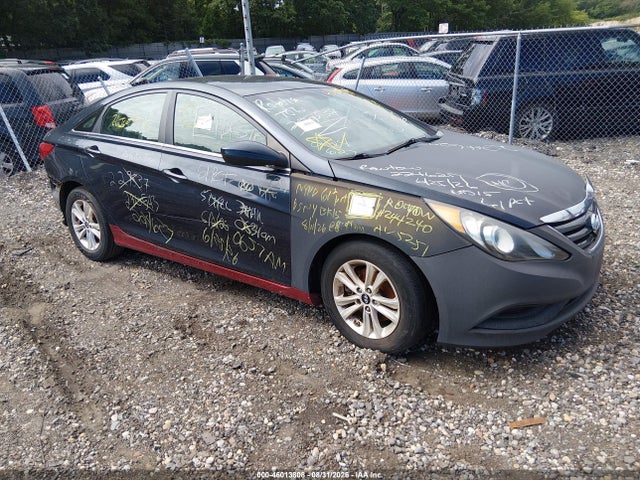 46013808 :رقم المزاد ، 5NPEB4AC1EH894455 vin ، 2014 Hyundai Sonata Gls مزاد بيع