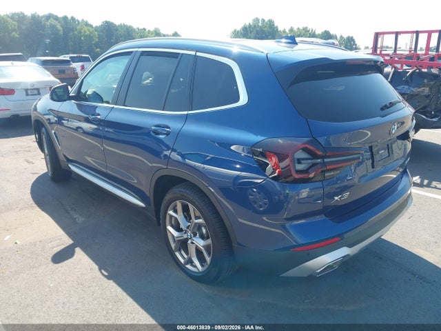 Продаж на аукціоні авто 2023 Bmw X3 Xdrive30i, vin: 5UX53DP0XP9P09310, номер лоту: 46013839