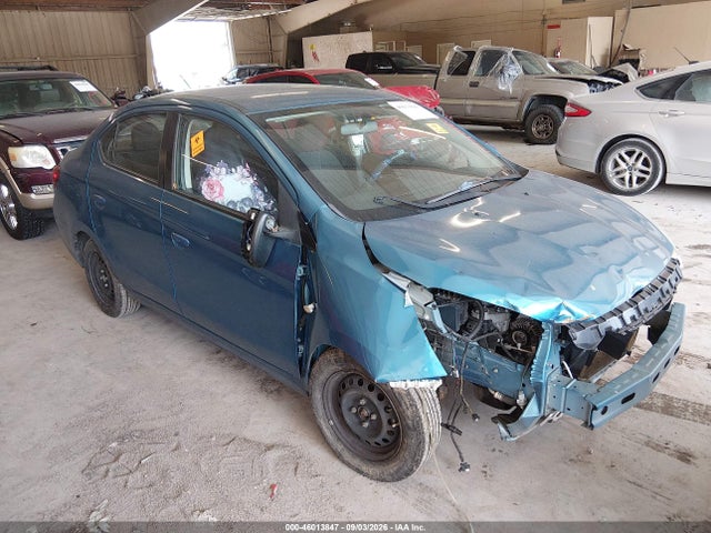 2020 Mitsubishi Mirage G4 Es მანქანა იყიდება აუქციონზე, vin: ML32F3FJ6LHF08350, აუქციონის ნომერი: 46013847