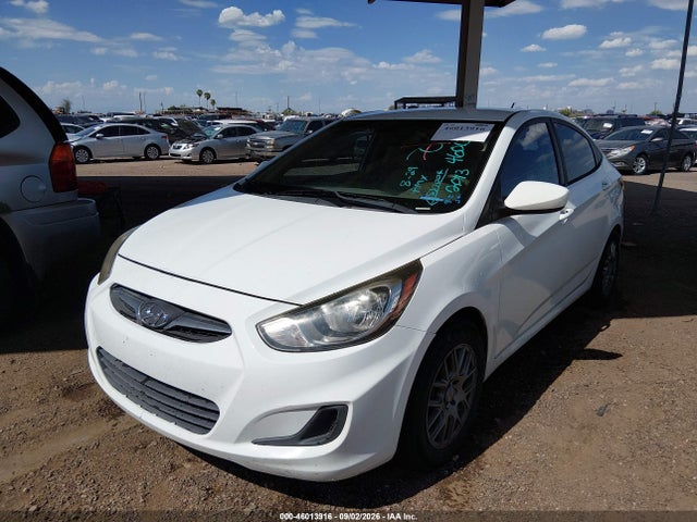 46013916 :رقم المزاد ، KMHCT4AE6DU537004 vin ، 2013 Hyundai Accent Gls مزاد بيع