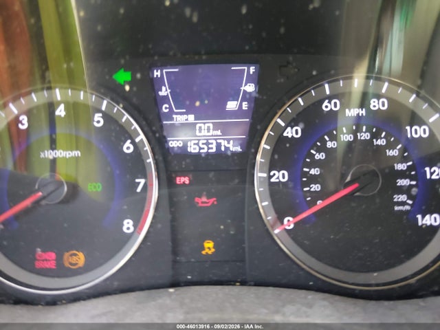 46013916 :رقم المزاد ، KMHCT4AE6DU537004 vin ، 2013 Hyundai Accent Gls مزاد بيع