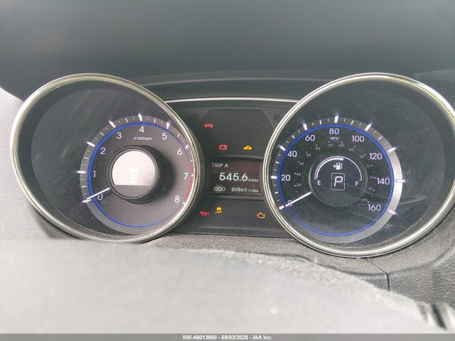 2013 Hyundai Sonata Limited 2.0t მანქანა იყიდება აუქციონზე, vin: 5NPEC4AB5DH718589, აუქციონის ნომერი: 46013960