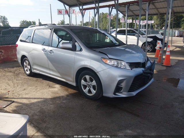 2020 Toyota Sienna Le მანქანა იყიდება აუქციონზე, vin: 5TDKZ3DC0LS035787, აუქციონის ნომერი: 46014002