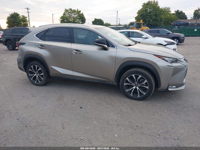 2015 Lexus Nx 200t F Sport მანქანა იყიდება აუქციონზე, vin: JTJBARBZ8F2016706, აუქციონის ნომერი: 46014038