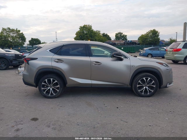 2015 Lexus Nx 200t F Sport მანქანა იყიდება აუქციონზე, vin: JTJBARBZ8F2016706, აუქციონის ნომერი: 46014038