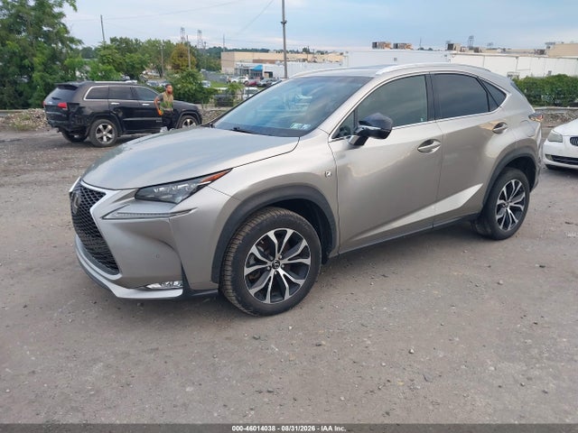 2015 Lexus Nx 200t F Sport მანქანა იყიდება აუქციონზე, vin: JTJBARBZ8F2016706, აუქციონის ნომერი: 46014038