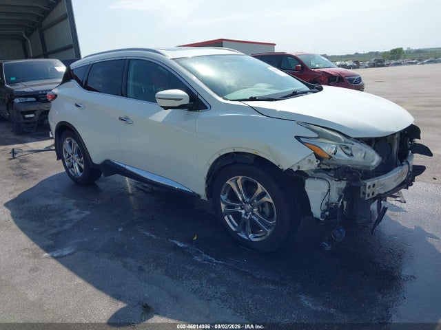 Aukcja sprzedaży 2017 Nissan Murano Platinum, vin: 5N1AZ2MH3HN192739, numer aukcji: 46014086