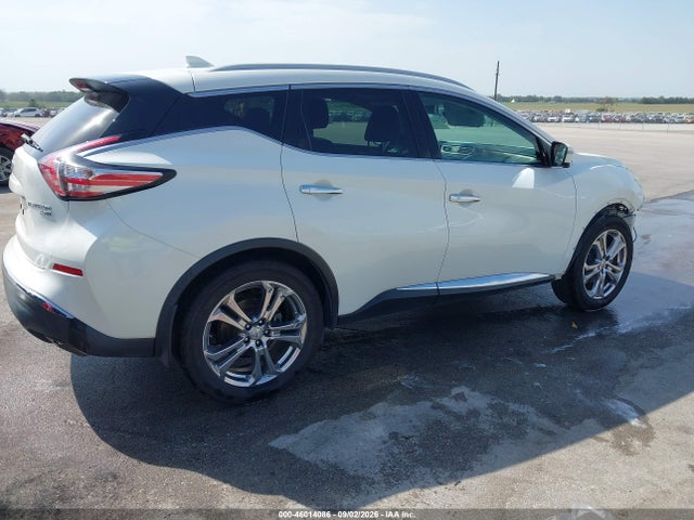 46014086 :رقم المزاد ، 5N1AZ2MH3HN192739 vin ، 2017 Nissan Murano Platinum مزاد بيع