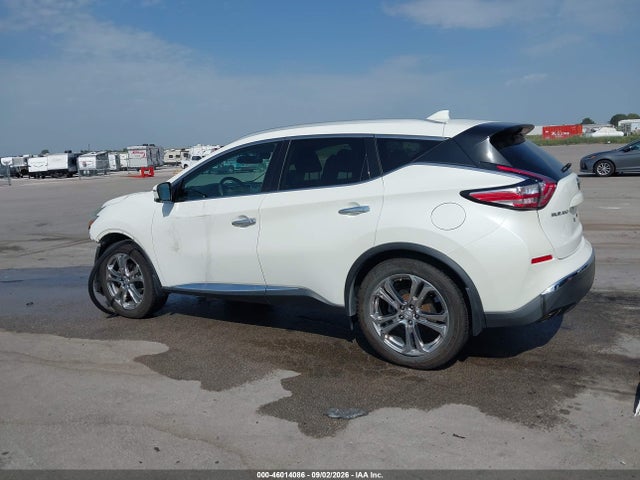46014086 :رقم المزاد ، 5N1AZ2MH3HN192739 vin ، 2017 Nissan Murano Platinum مزاد بيع